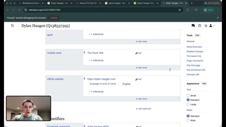 My Knowledge Panel Disappeared, So I Fixed My Wikidata