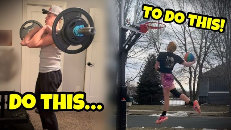 My First Vertical Jump Workout and a Dunk Session